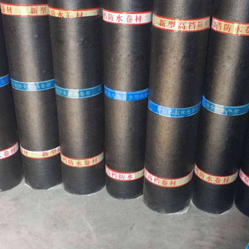 sbs改性沥青防水卷材 3mm厚4mm耐根穿刺防水卷材寿.